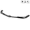 Spec-D Tuning 12-14 Mercedes Benz W204 Front Bumper Lip Matte Black LPF-BW20412BK-PQ - alternate 1